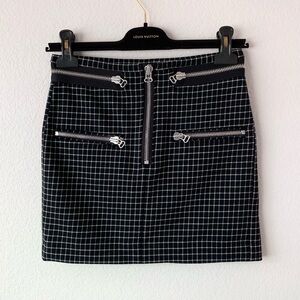 New Isabel Marant zipper mini skirt